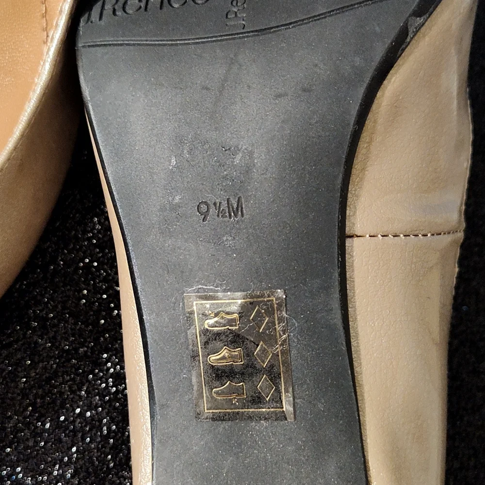 J.Renee Nude Pointed-Toe Pumps